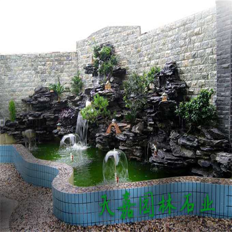 柳江小庭院水景设计