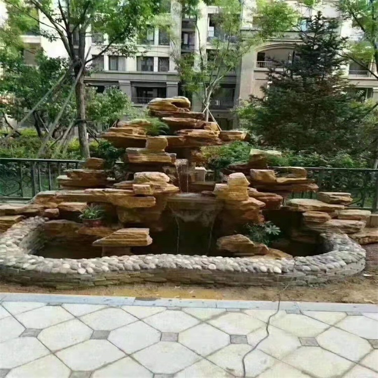 柳江庭院假山鱼池设计方案